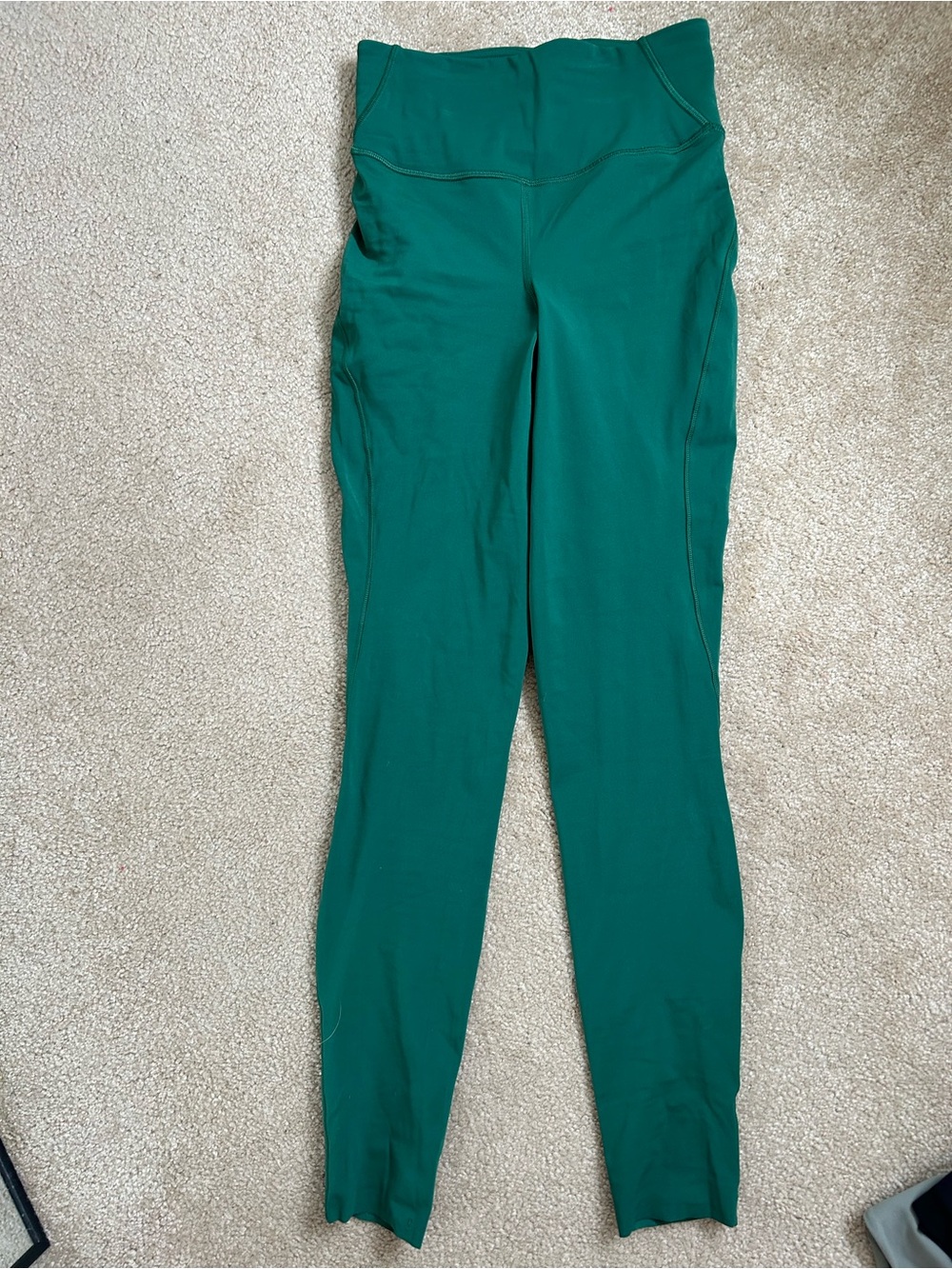 High-Waist Forest Green Lululemon Leggings